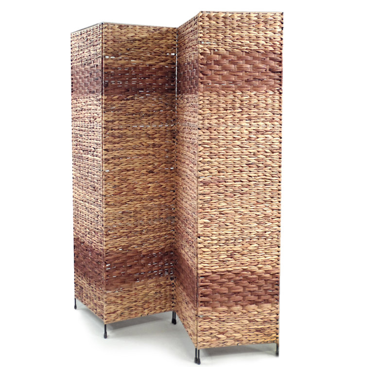 Bay Isle Home Samual 60'' W x 67'' H 4 Panel Bamboo/Rattan Folding